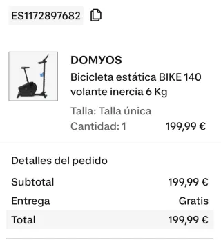 Bicicleta Estática 140