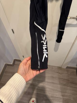 Culote negro largo ciclismo talla M