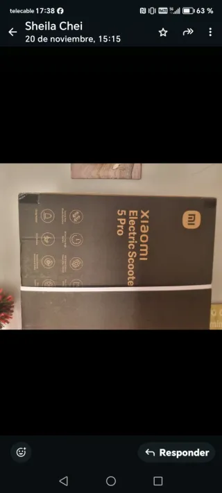 Patinete Eléctrico Xiaomi Scooter 5 Pro Nuevo.