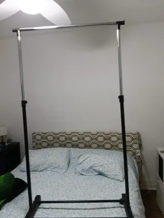 Burro o perchero extensible en  altura