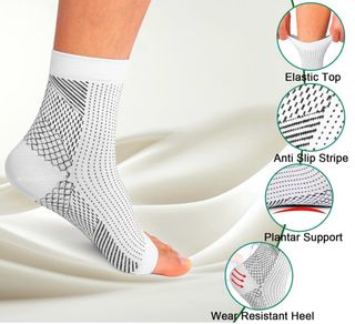 6 paia Calze sostegno caviglie S/M