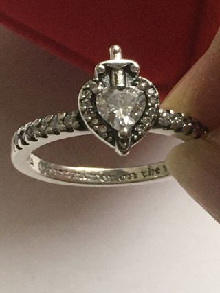 Anillo Plata 925 Corazón
