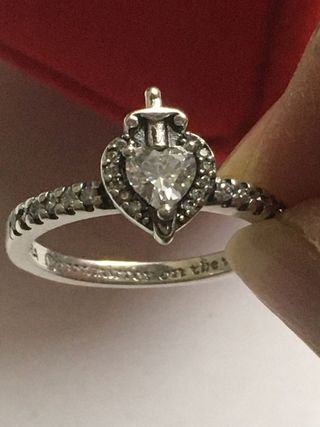 Anillo Plata 925 Corazón