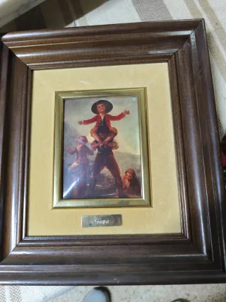 Cuadro El pelele de Goya