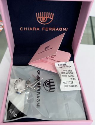Orecchini Chiara Ferragni con Zircone Blu