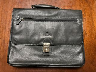 Maletín Piel Hexagona Negro