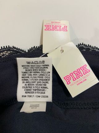 【Victoria's Secret】Falda negra con encaje Talla M