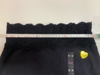 【Victoria's Secret】Falda negra con encaje Talla M