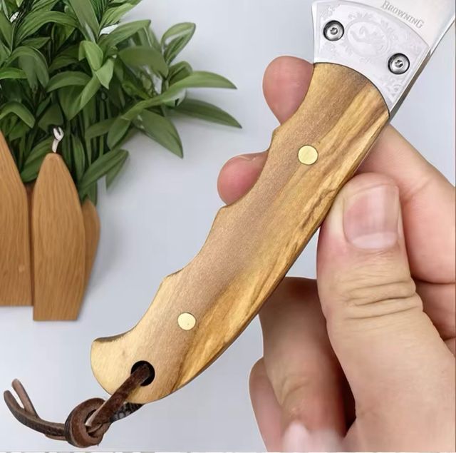 Coltello artigianale per bushcraft, caccia, camping ed EDC, nuovo