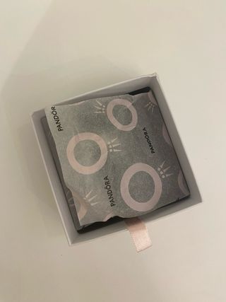 Pulsera Cordón Pandora Azul marino y Plata