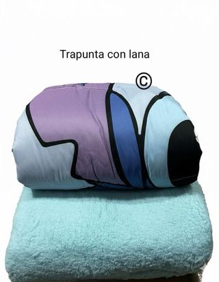 Trapunta Stitch Rosa/Blu