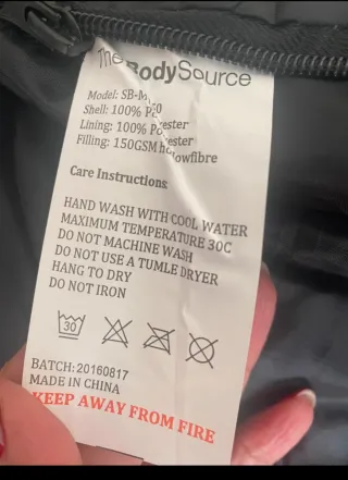 Sacco a pelo The Body Source Mummy