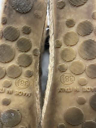 Jimmy Choo sandali con zeppa marrone oro