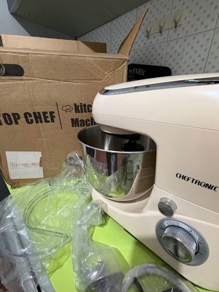Batidora de pie Cheftronic Beige