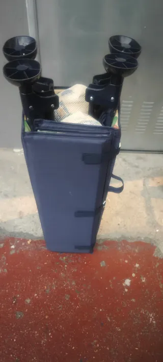 Cuna de viaje plegable