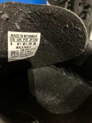 Zapatillas Adidas Hamburg negras