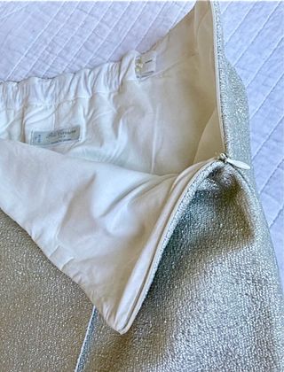 Falda Pili Carrera plateada