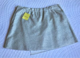 Falda Pili Carrera plateada