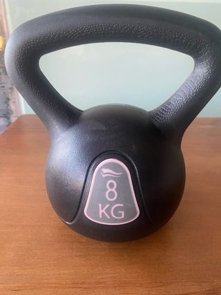 Kettlebell 8 kg negra