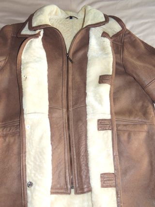 Pelliza Piel Cordero Marrón