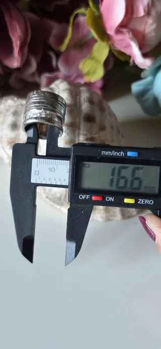 Anillo plata de ley tubería años 90