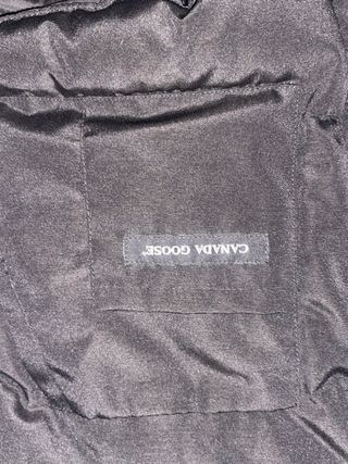 Chaleco Canada Goose Negro