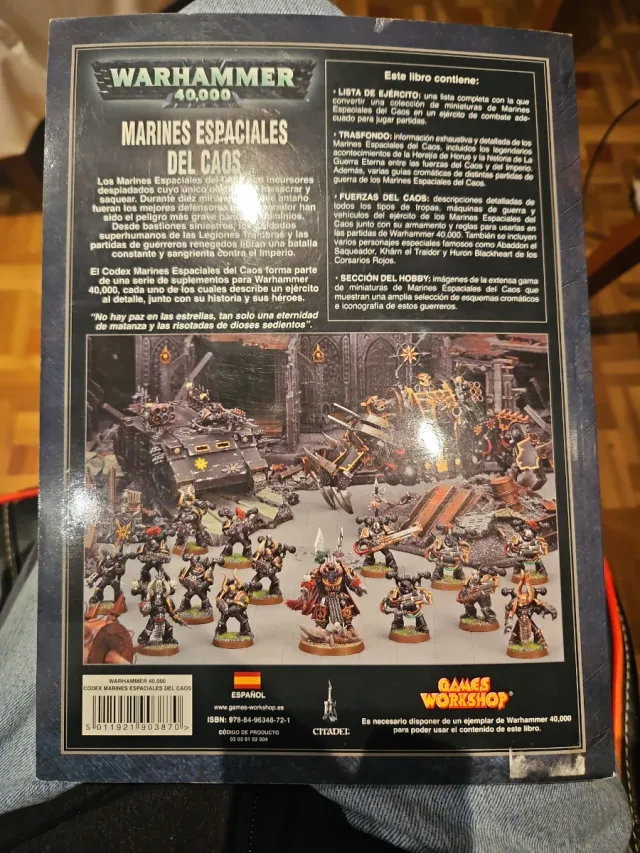 Codex Marines del Caos 2007