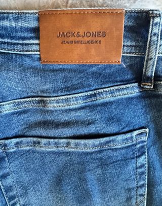 Pantalón vaquero slim fit Jack & Jones azul