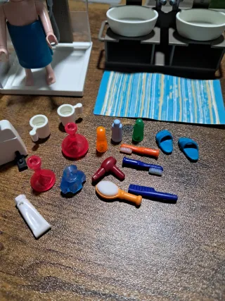 Playmobil Baño y Gimnasio 9268