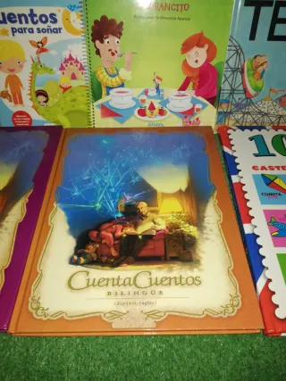 Lote de libros infantiles.