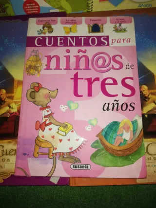 Lote de libros infantiles.