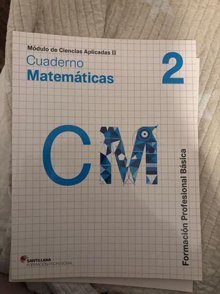 CUADERNO MATEMATICAS 2 SANTILLANA FPB