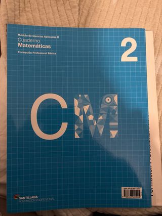CUADERNO MATEMATICAS 2 SANTILLANA FPB