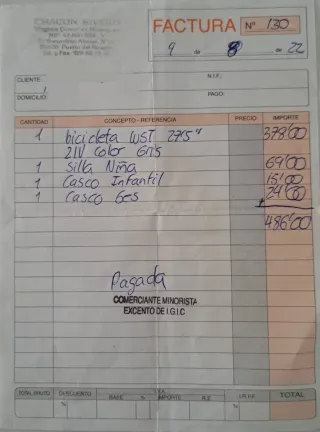 Bicicleta WTS Cosmo casi nueva