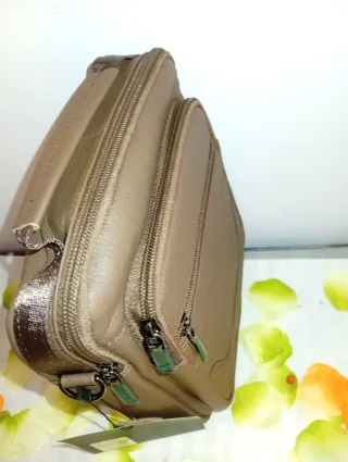 Bolso bandolera piel Genuine Leather