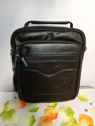 Bolso bandolera piel Genuine Leather