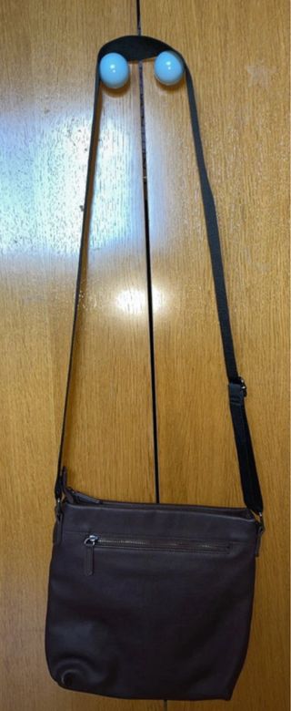 Bolso bandolera marrón