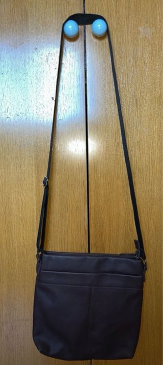 Bolso bandolera marrón