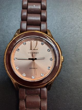 Reloj Viceroy Mujer Marrón y Dorado