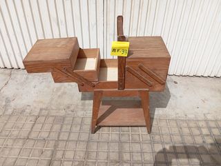 Costurero antiguo de madera RF:33