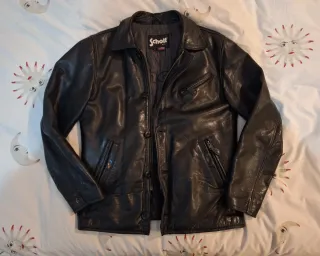 Chaqueta de cuero Schott