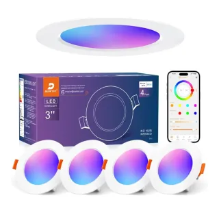 Dusktec Downlight LED Empotrable 3" RGB