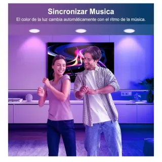 Dusktec Downlight LED Empotrable 3" RGB