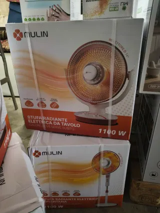 Stufa elettrica da tavolo Mulin 1100W