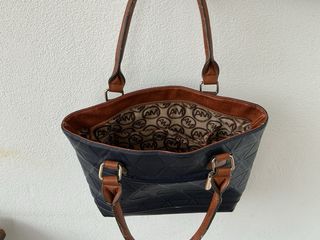 Bolso Arena Milano Mujer Azul Marrón