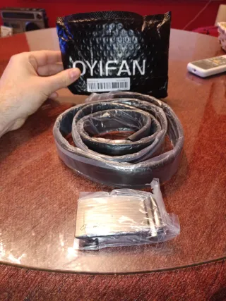 Cinturón de hombre hebilla automática