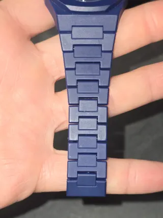 Orologio D1 Milano monocromatico Blu