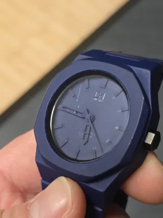 Orologio D1 Milano monocromatico Blu