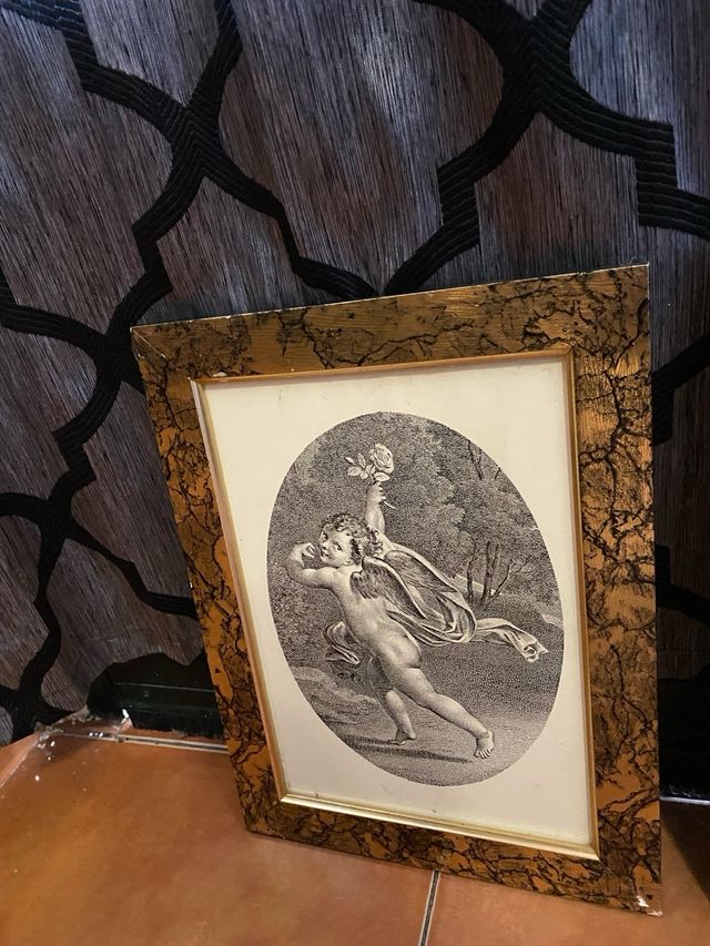 2 Láminas Antiguas Angelitos