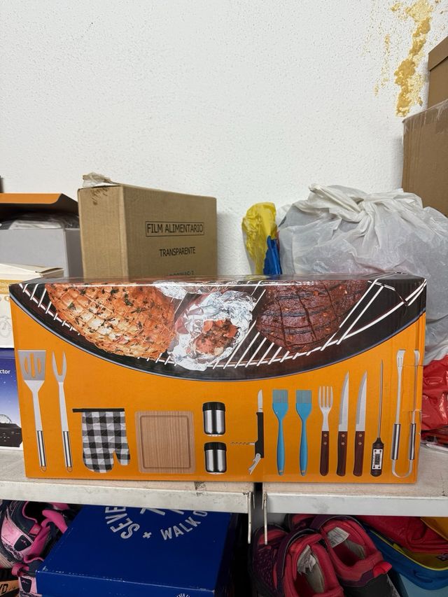 Kit barbecue AISITIN 15 pezzi